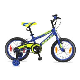 BACCIO Bicicleta niño BAMBINO rodado 16 YS7314 Azul-Amarillo