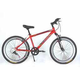 S-PRO Bicicleta VX rodado 24 Rojo/Negro de niño