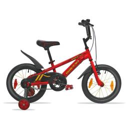 BACCIO Bicicleta niño BAMBINO DLX rodado 16 YS706 8100 Rojo