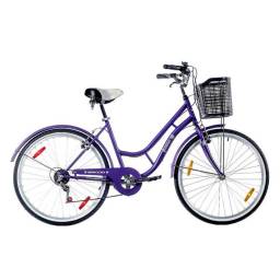 BACCIO Bicicleta IPANEMA Lady rodado 26 6 Vel YS770 Violeta