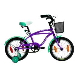 BACCIO Bicicleta MISS IPANEMA rodado 16 Violeta Verde