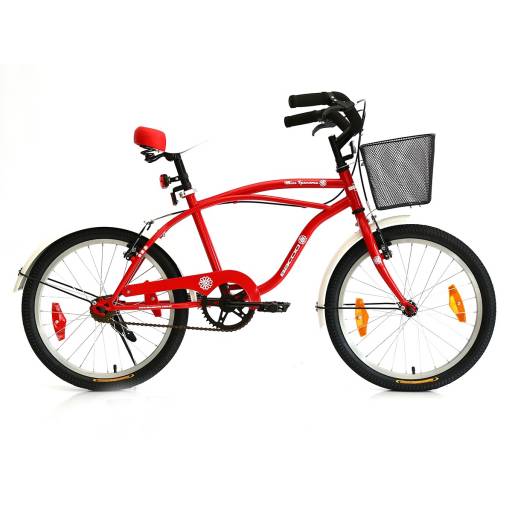 BACCIO Bicicleta MISS IPANEMA rodado 20  YS9032 Rojo Wht